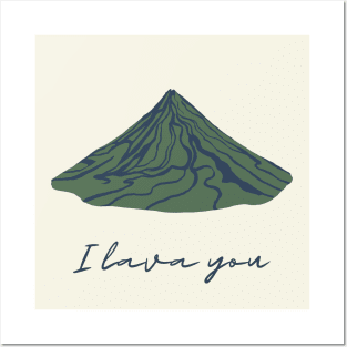 I lava you Posters and Art